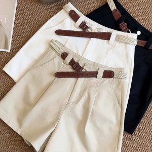 QUẦN SHORT KÈM BELT ĐAN ANNA