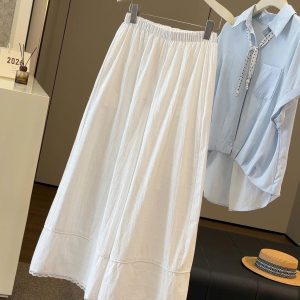 QUẦN DÀI ỐNG RỘNG PHỐI REN CHO NỮ ANNA