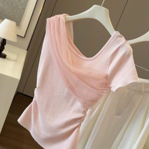 ÁO THUN LỆCH VAI ANNA NÀNG THƠ