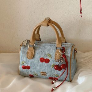 TÚI XÁCH NỮ THÊU CHERRY CHIO2ND