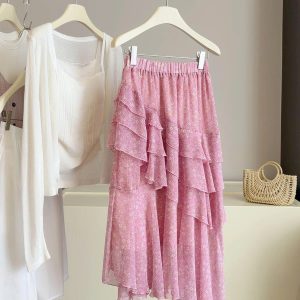 CHÂN VÁY HOA DÁNG DÀI CHO NỮ ANNA