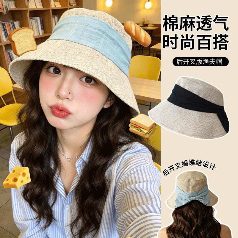 MŨ VÀNH RỘNG PHỐI NƠ THANH LỊCH