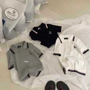 ÁO POLO MONGTOGI THÊU GẤU W.G.W.E