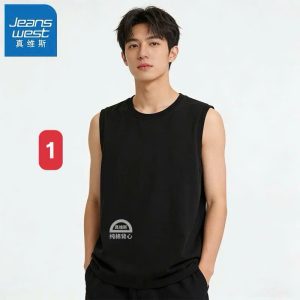 Áo ba lỗ nam cotton Jeep
