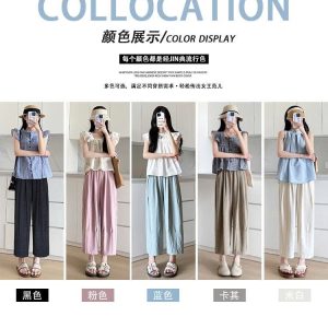 Quần cạp chun vừa mát vừa đẹp