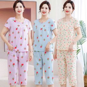 BỘ MẶC NHÀ NỮ CỔ TRÒN