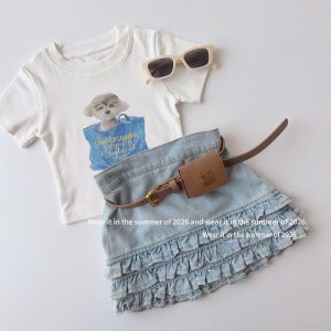 SÉT ÁO GẤU MIX CV JEANS T&Q KIDS