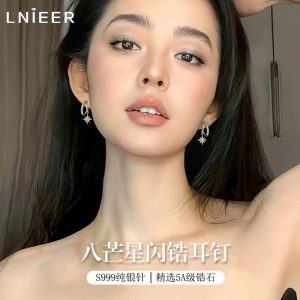 Khuyên tai sao 8 cánh LNIEER