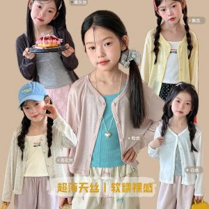 CARDIGAN MỎNG NHẸ THỜI TRANG CHO BÉ