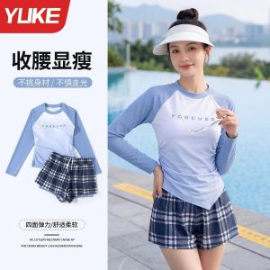 BỘ BƠI LOANG DÀI TAY QUẦN CARO YLIKE