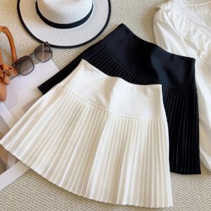 CHÂN VÁY NGẮN XẾP LY NHỎ ANNA