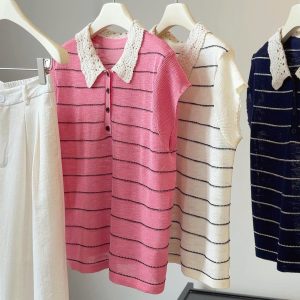 MONTOGHI TAY HẾN PHỐI CỔ THÊU ANNA