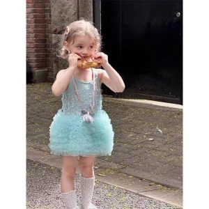 VÁY 2S XANH PHỐI TUTU XINH XỈU