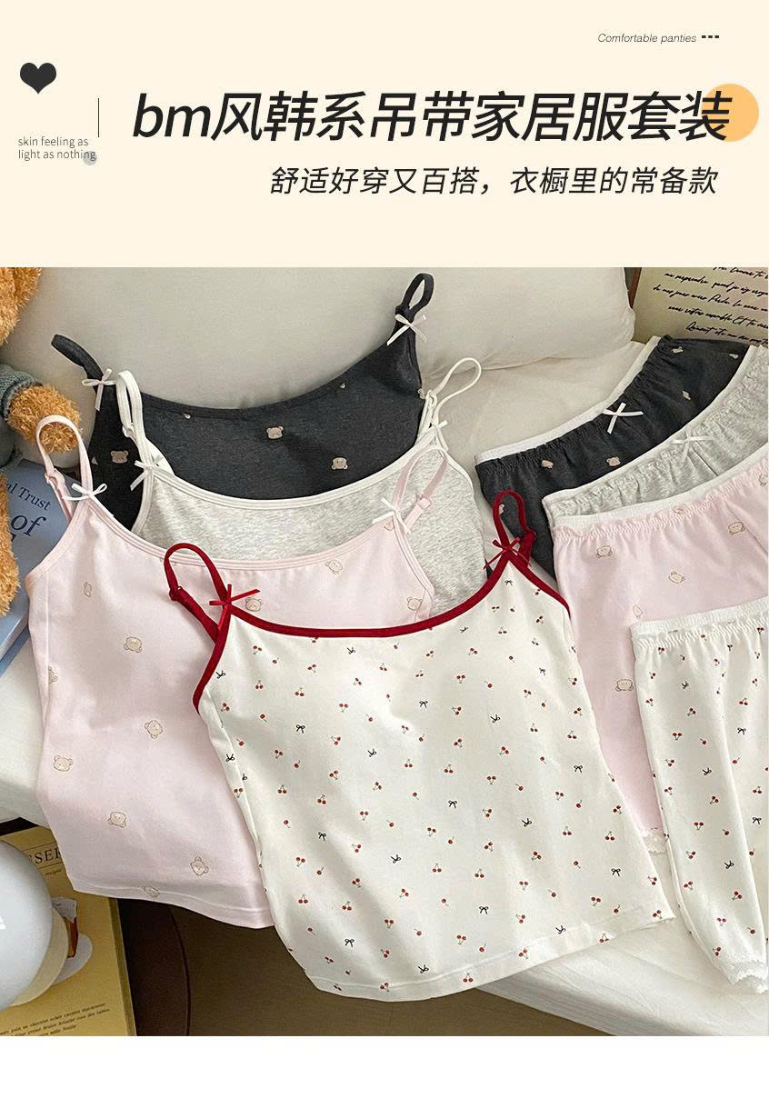 BỘ 2 DÂY COTTON KÈM BRA