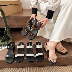 SANDAL ĐẾ XUỒNG QUAI ĐƠN