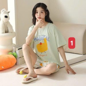 BỘ ĐÙI COTTON MẶC NHÀ