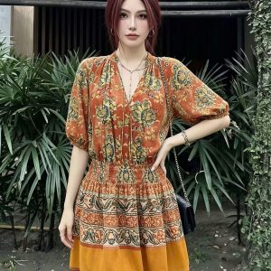 VÁY HỌA TIẾT CHO NỮ KASLEAD