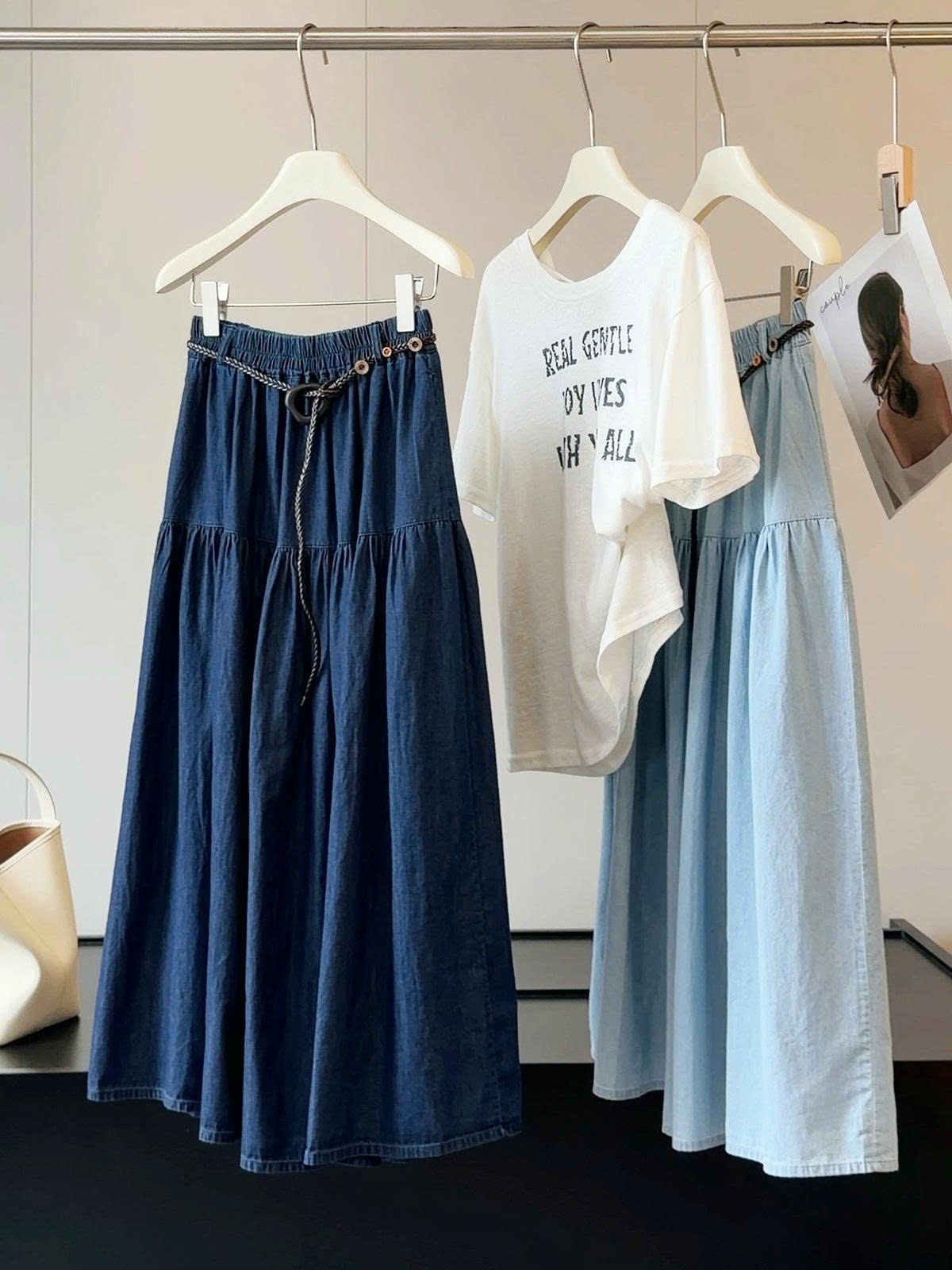 CHÂN VÁY DENIM DÀI ANNA