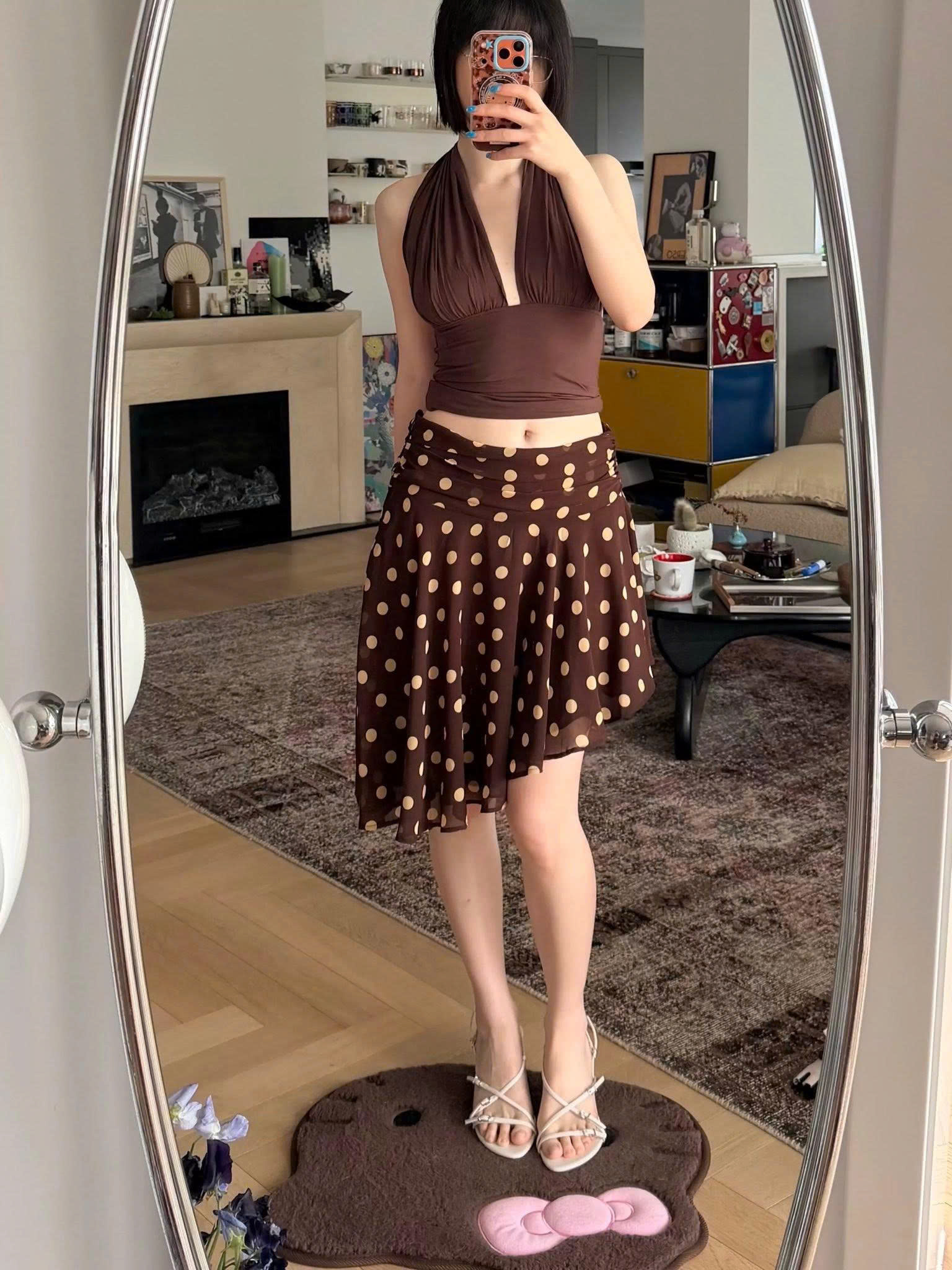 Chân váy midi skirt WGWE