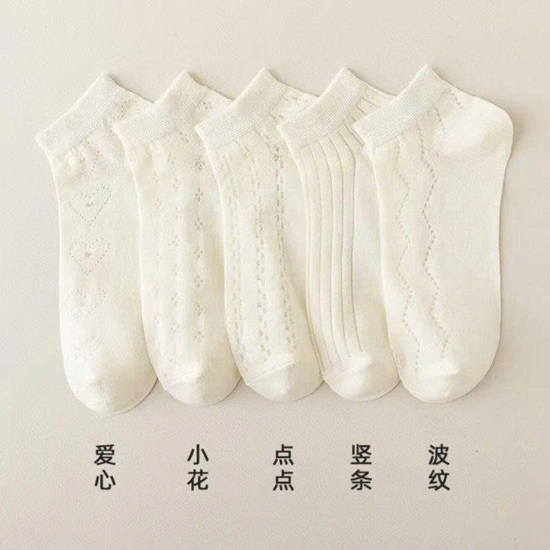 10 ĐÔI TẤT HOA HÈ CỔ NGẮN