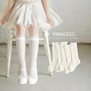 Set 3 đôi tất ren công chúa