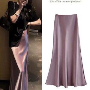 Chân váy lụa anna