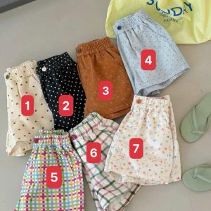 QUẦN SHORT HOẠ TIẾT AMBB