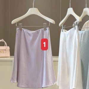CHÂN VÁY LỤA DÁNG NGẮN HÃNG ANNA