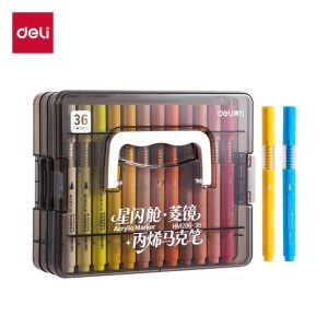 HỘP BÚT SƠN MÀU ACRYLIC MARKER DELI