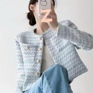 Áo dạ tweed có lót