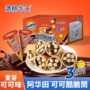 BÁNH ỐC QUẾ CACAO OVALTINE GIÒN TAN