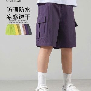 QUẦN SHORT CARGO KAKI AKL