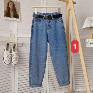 QUẦN BAGGY JEAN NỮ
