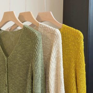 ÁO LEN CARDIGAN DỆT ANNA