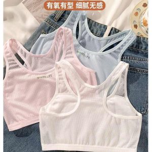 SET 3 ÁO LÓT THÔNG HƠI CHO BÉ GÁI