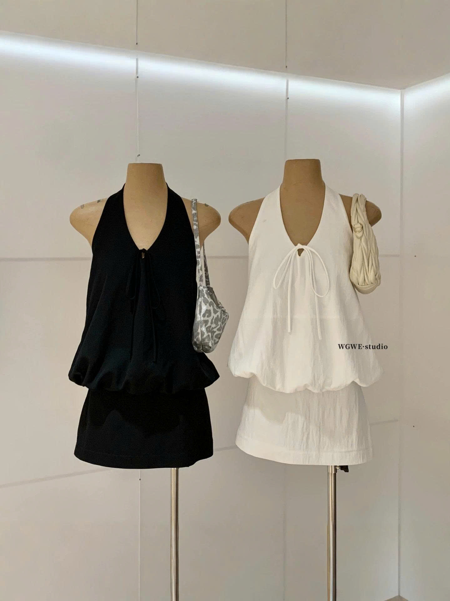SET ÁO YẾM KÈM CHÂN VÁY W.G.W.E