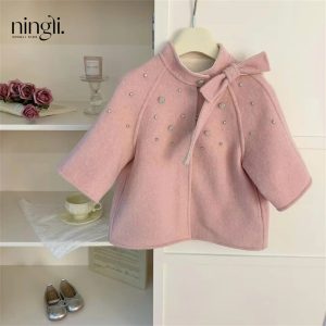ÁO KHOÁC DẠ CỔ NƠ NINGLI