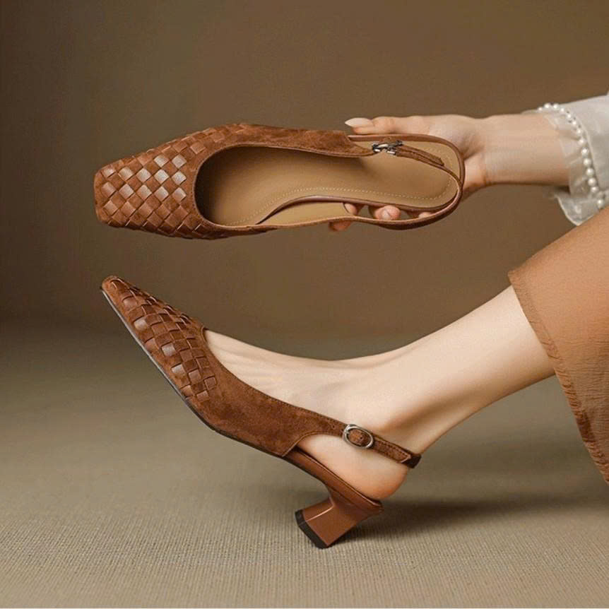 SANDAL SLINGBACK ĐAN Ô