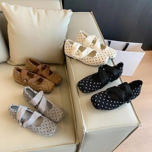 GIÀY BÚP BÊ CHẤM BI NỮ